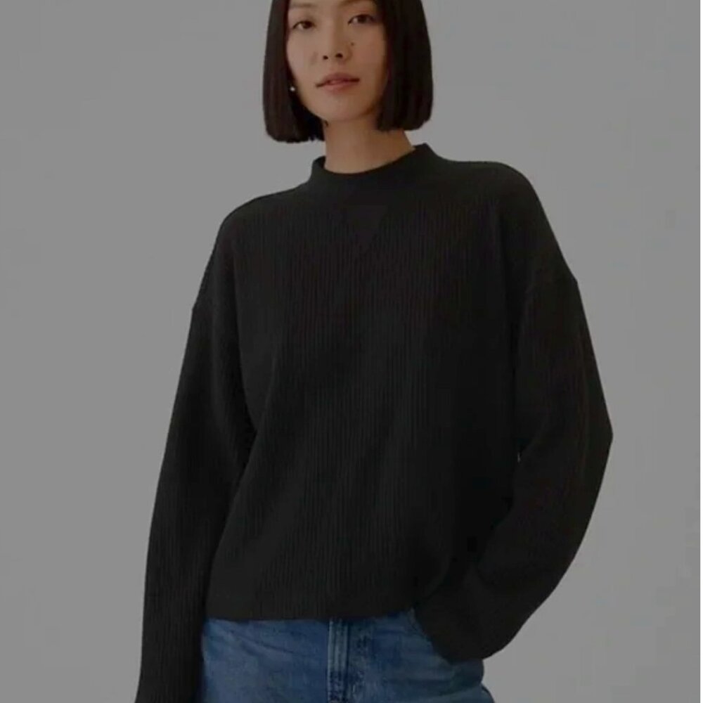 Black long sleeve Mockneck XS GAP